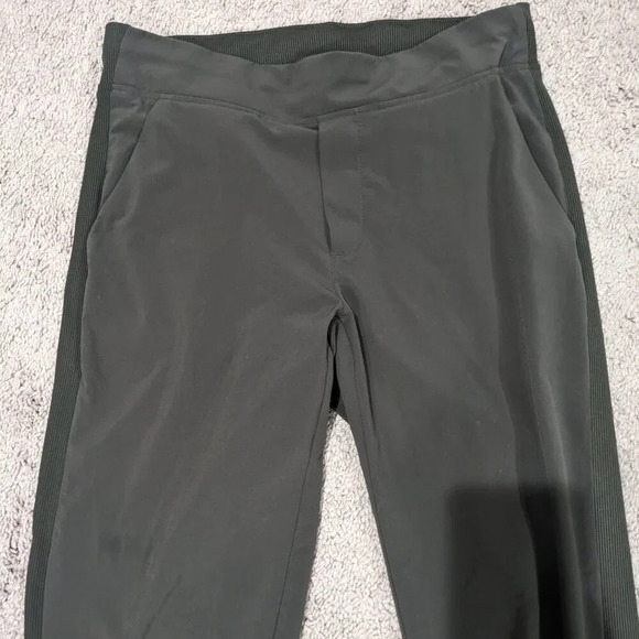 Athleta Brooklyn Ankle Pants mountain olive green size 4 - Picture 2 of 12